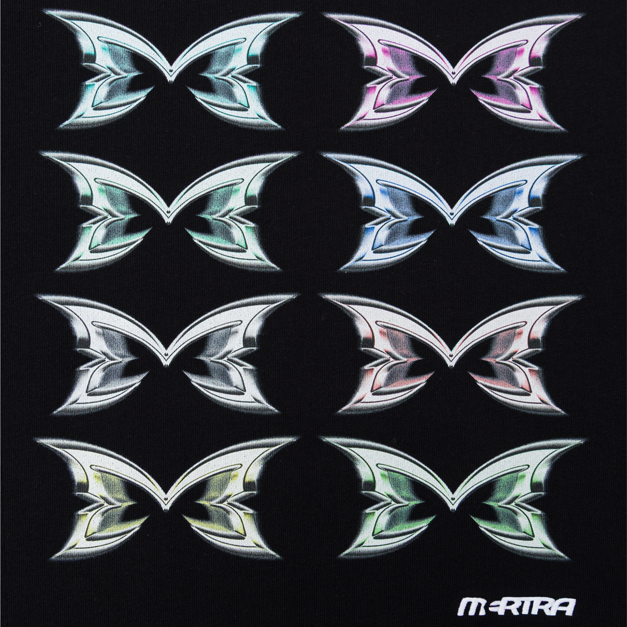 Stacked Logo Tee (Black)