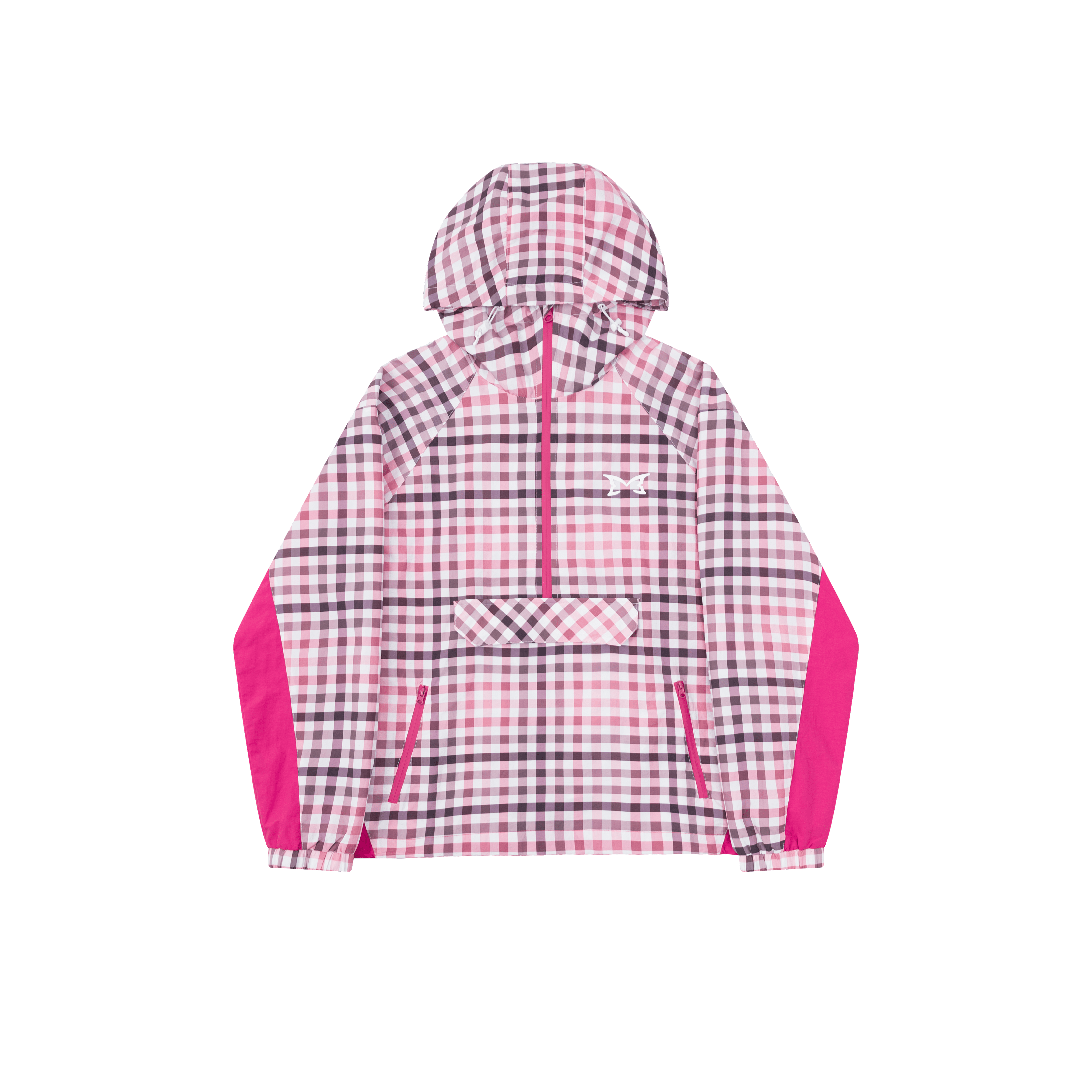 Plaid Softshell (Pink / White)