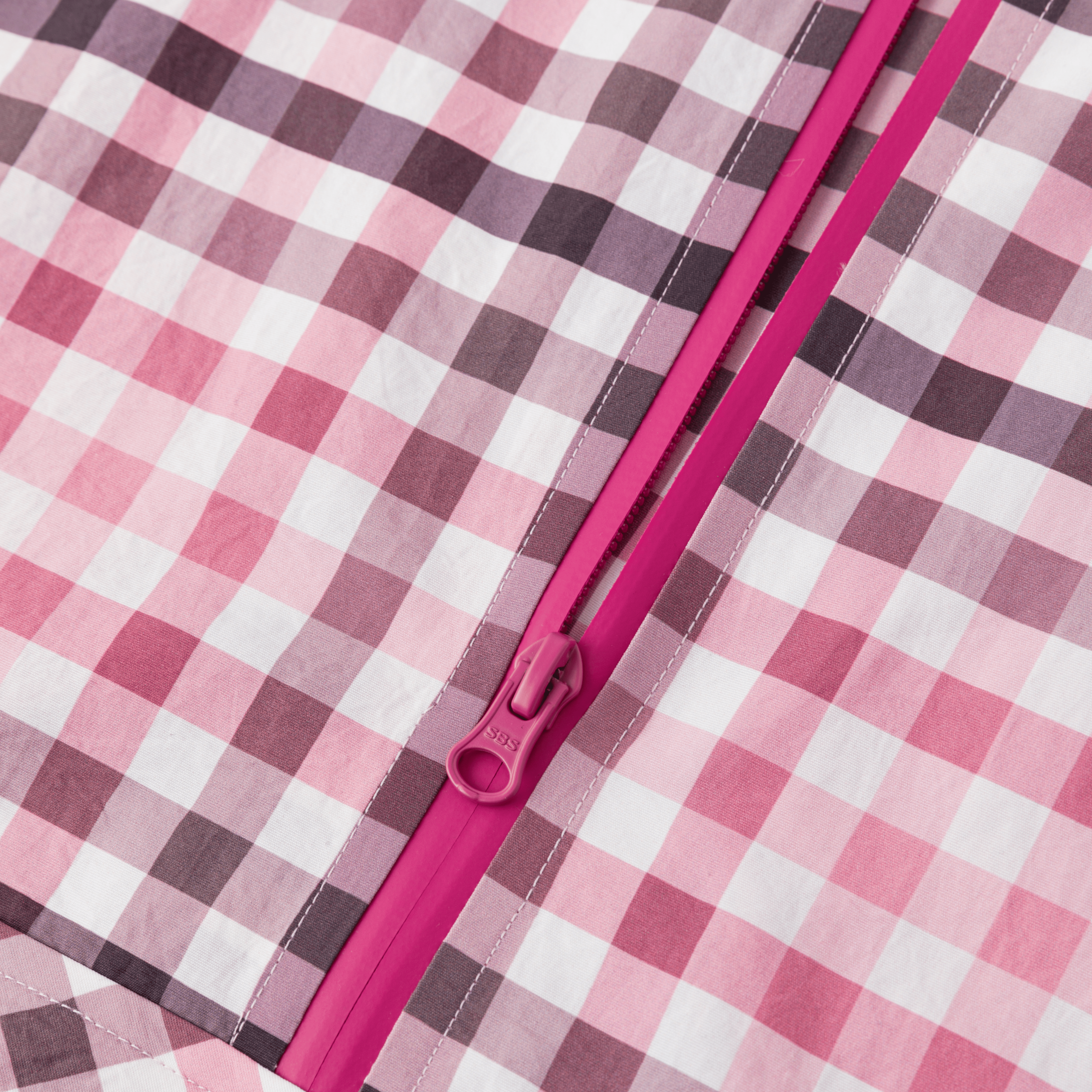 Plaid Softshell (Pink / White)
