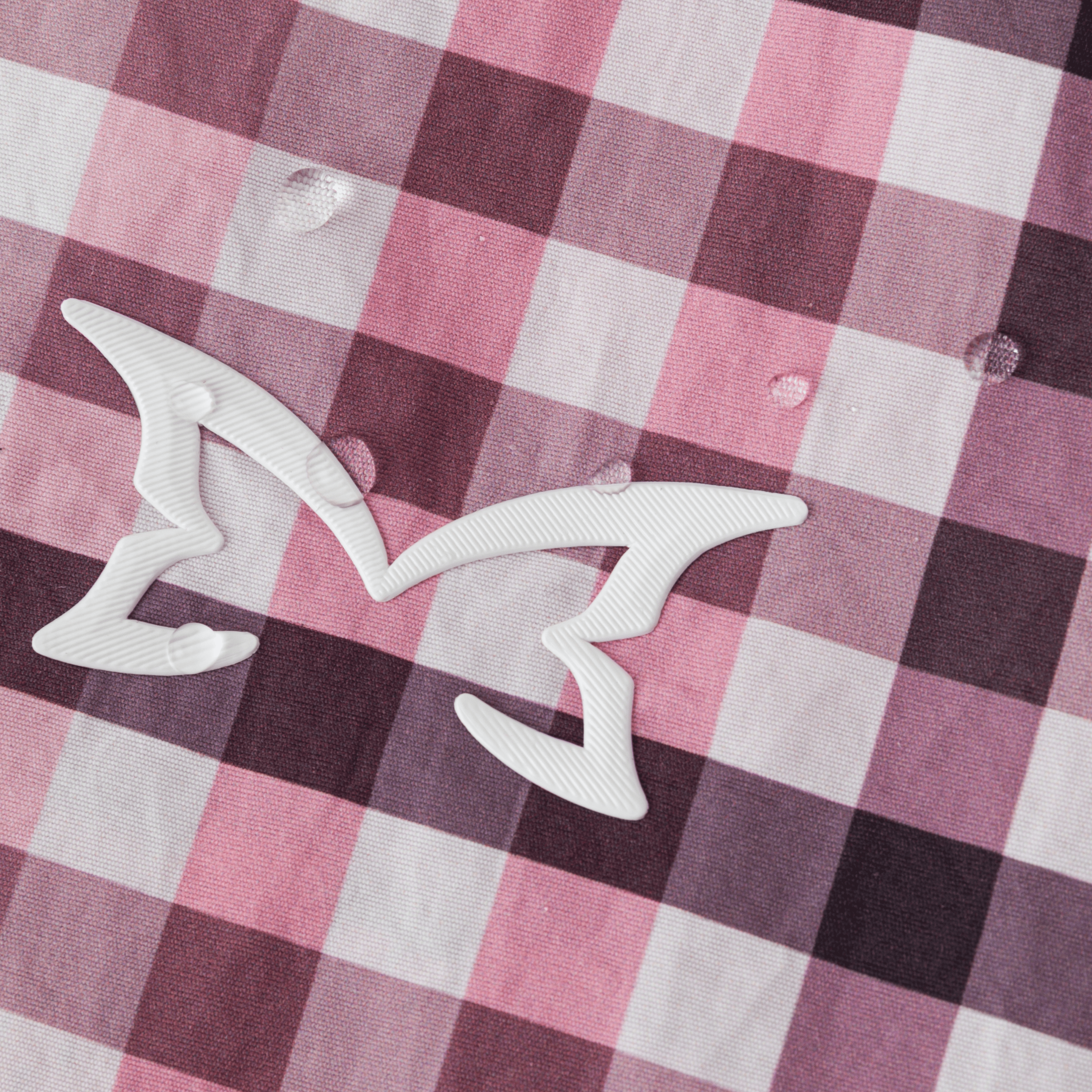 Plaid Softshell (Pink / White)