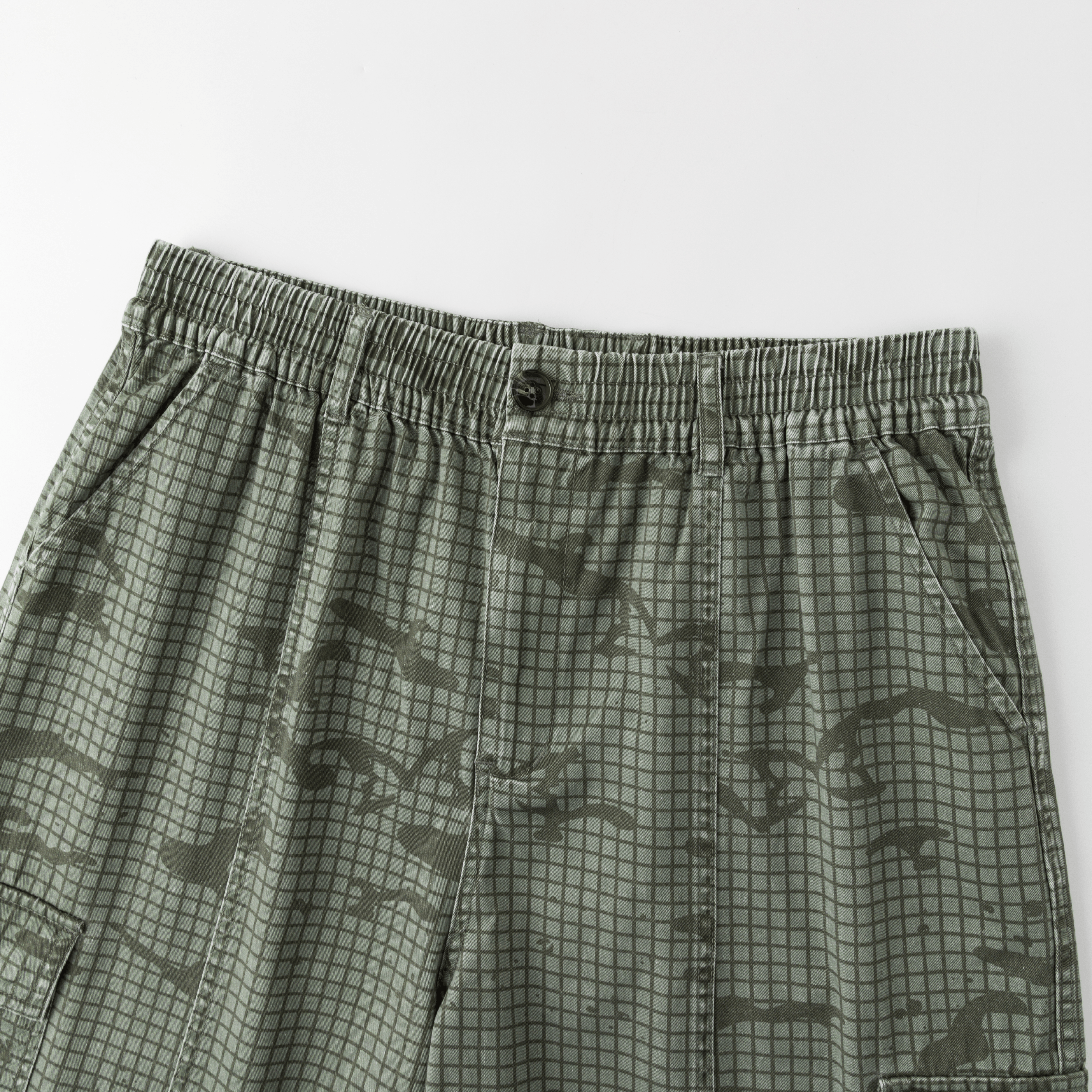 Grid Camo Shorts