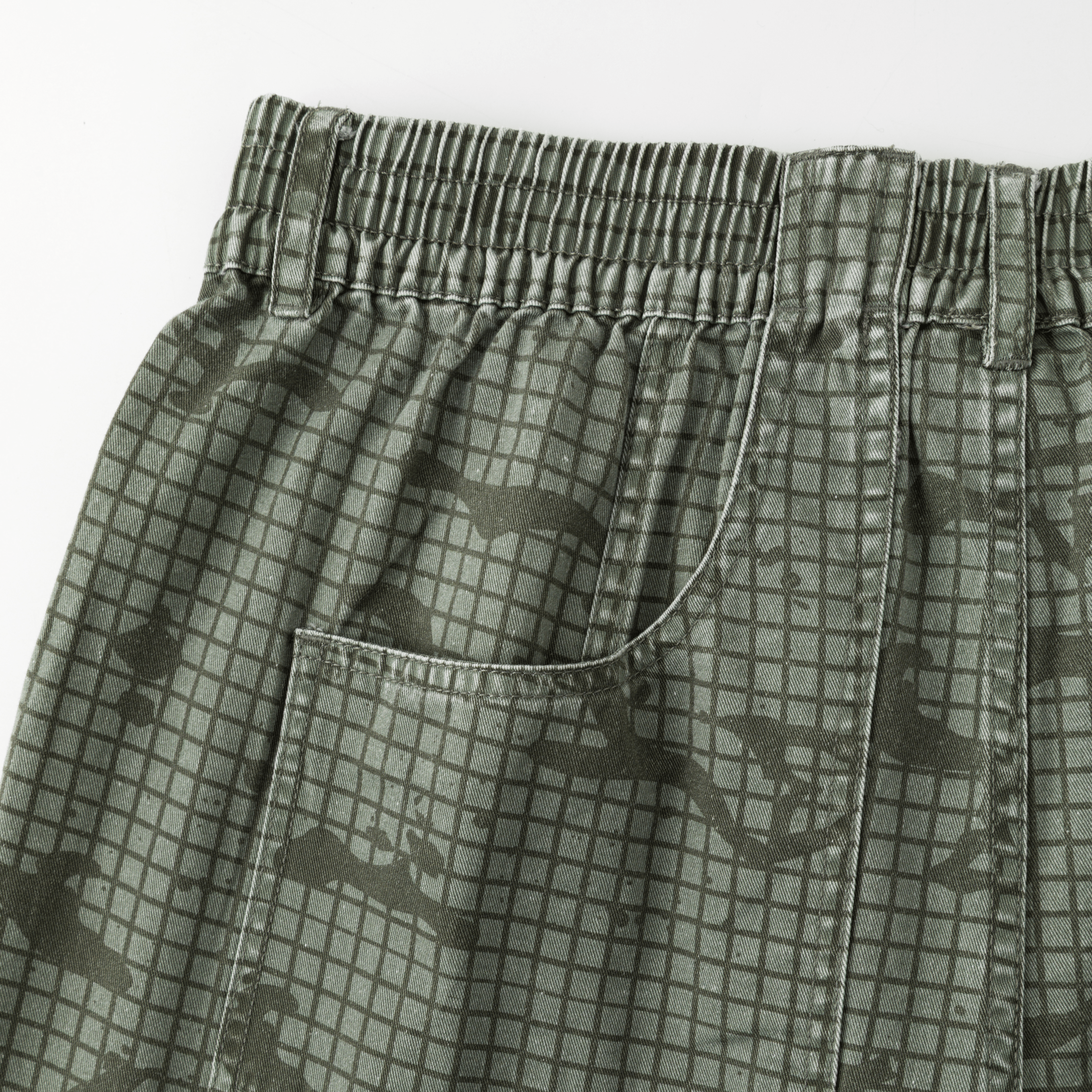 Grid Camo Shorts
