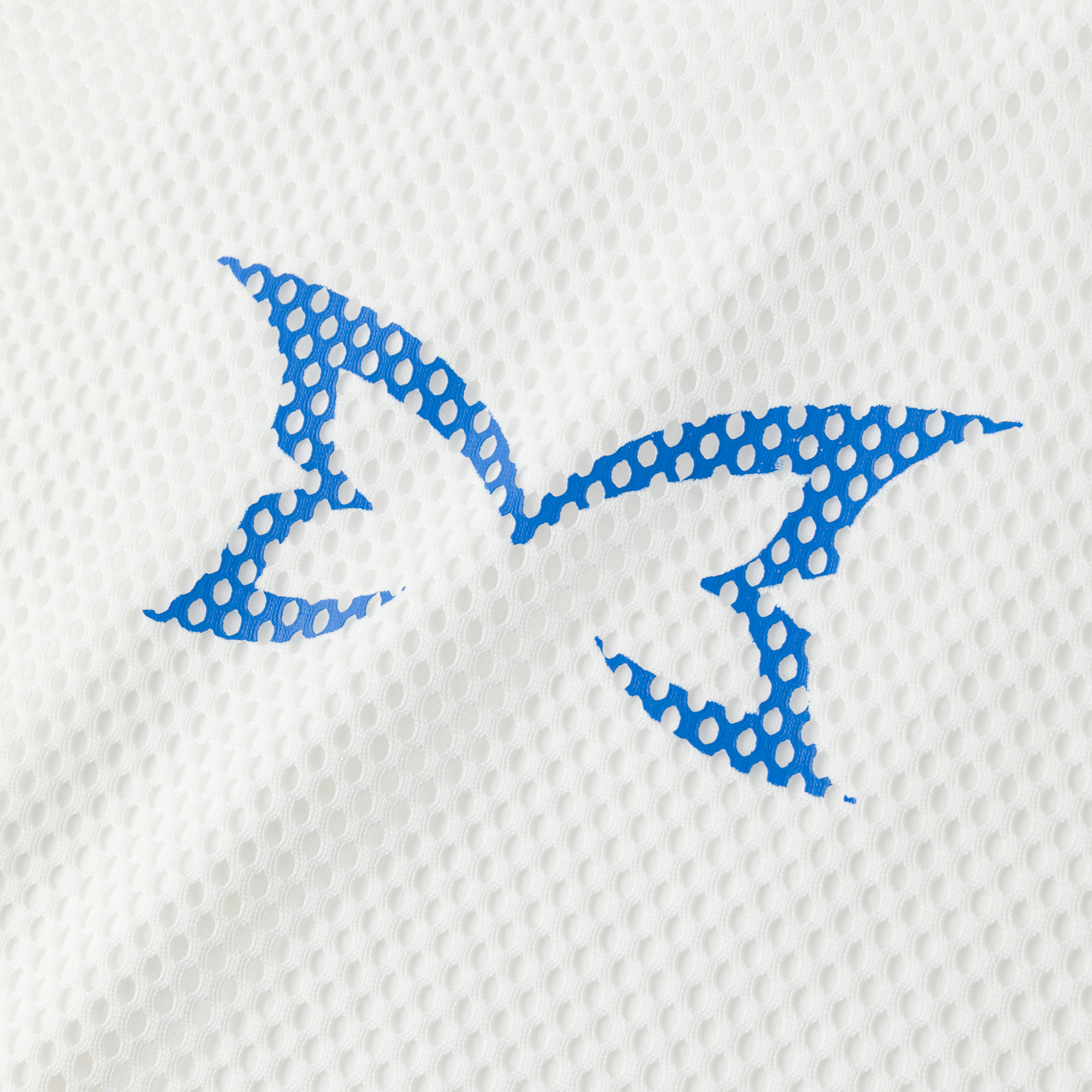 Layered Mesh Jersey (White)