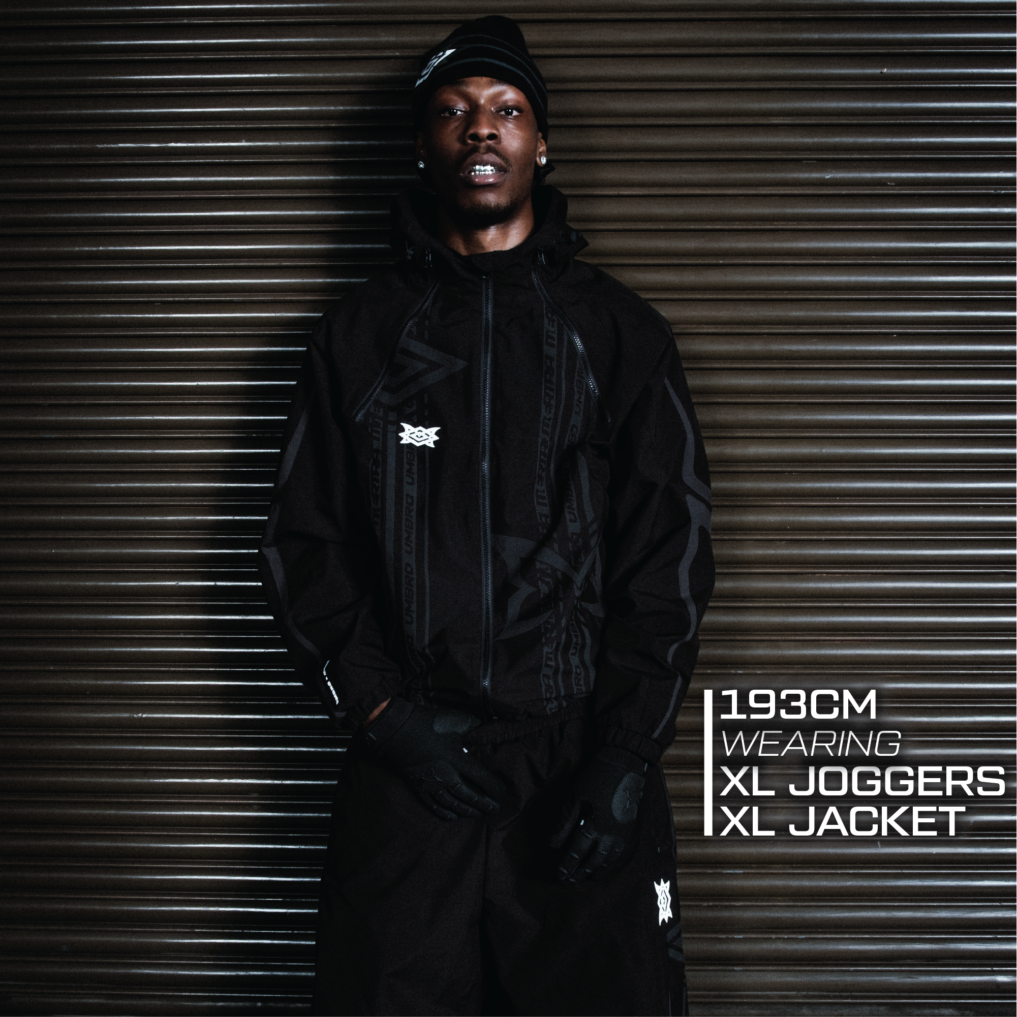 MERTRA x Umbro Technical Bottoms (Black)