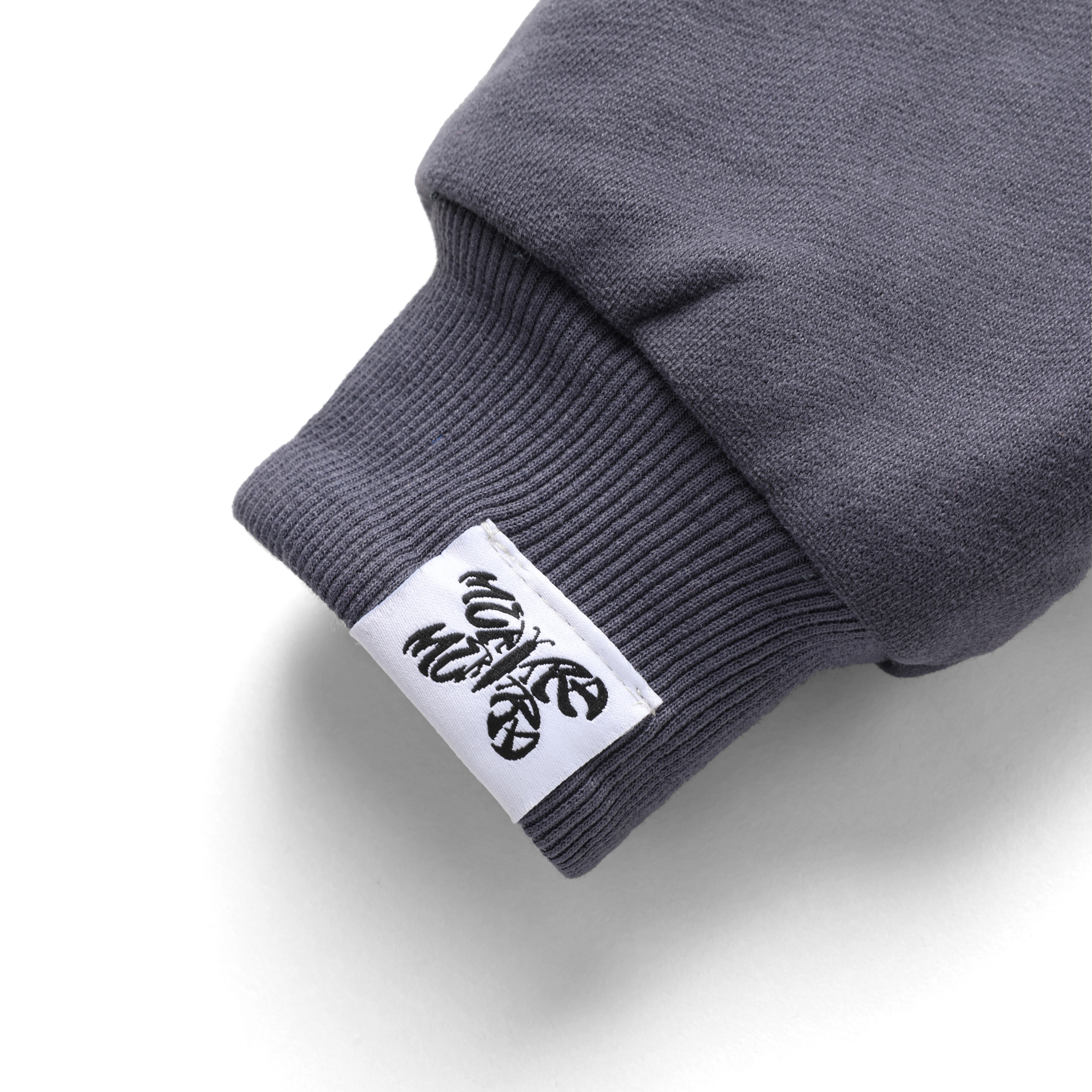 Reversible Logo Hood (Dusty Blue)