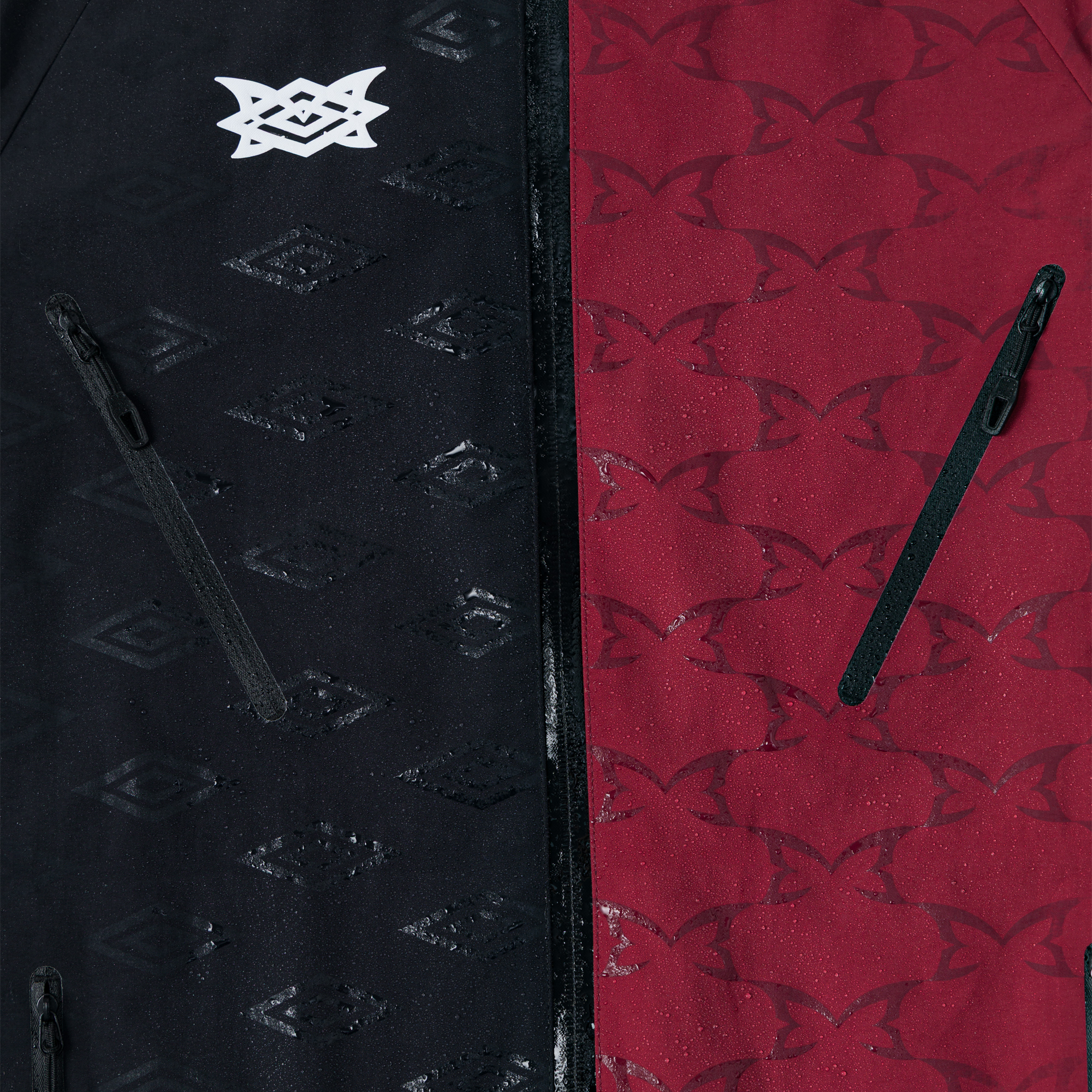 MERTRA x Umbro Water Reactive Jacket (Red/Black)