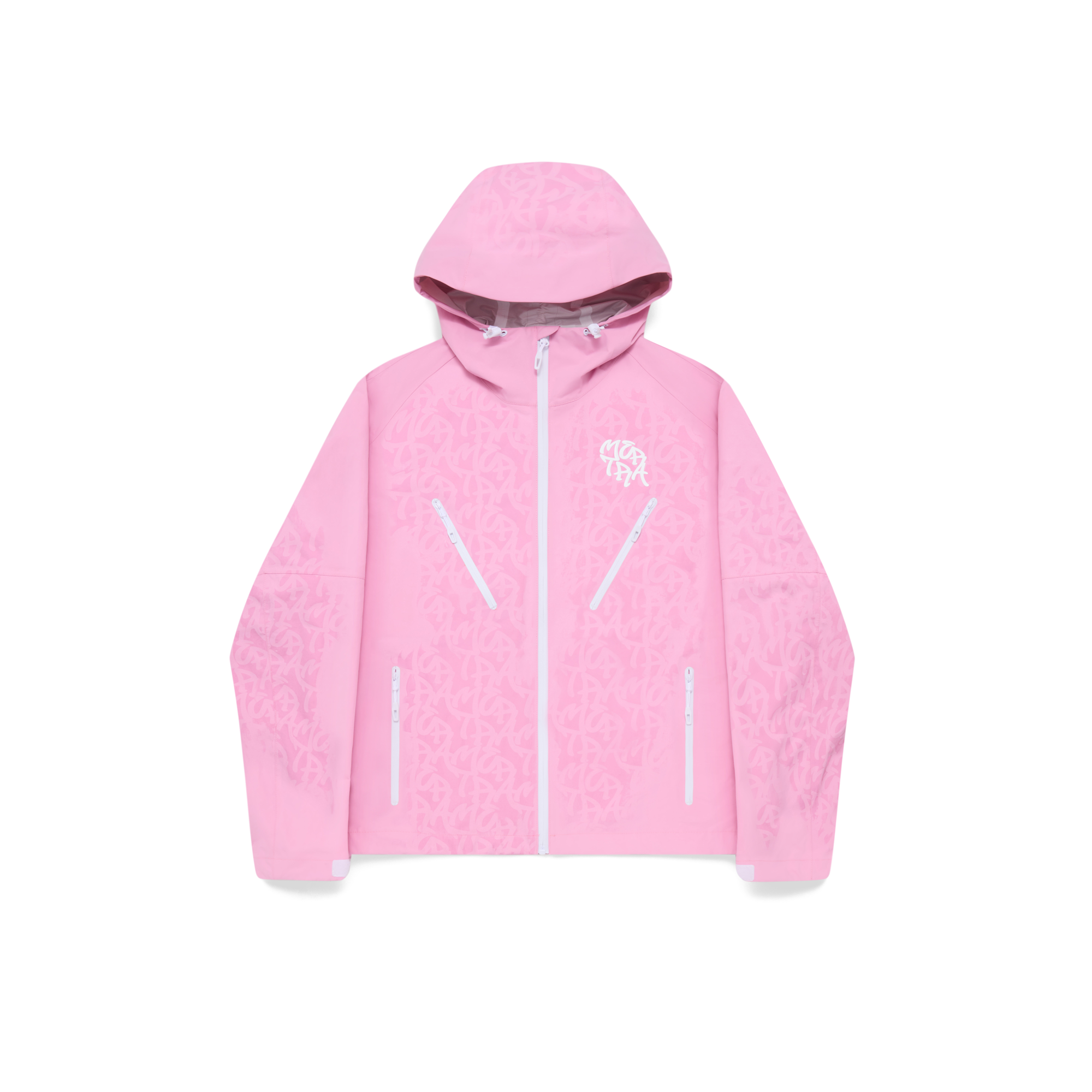 Monogram Shell Jacket (Pink)