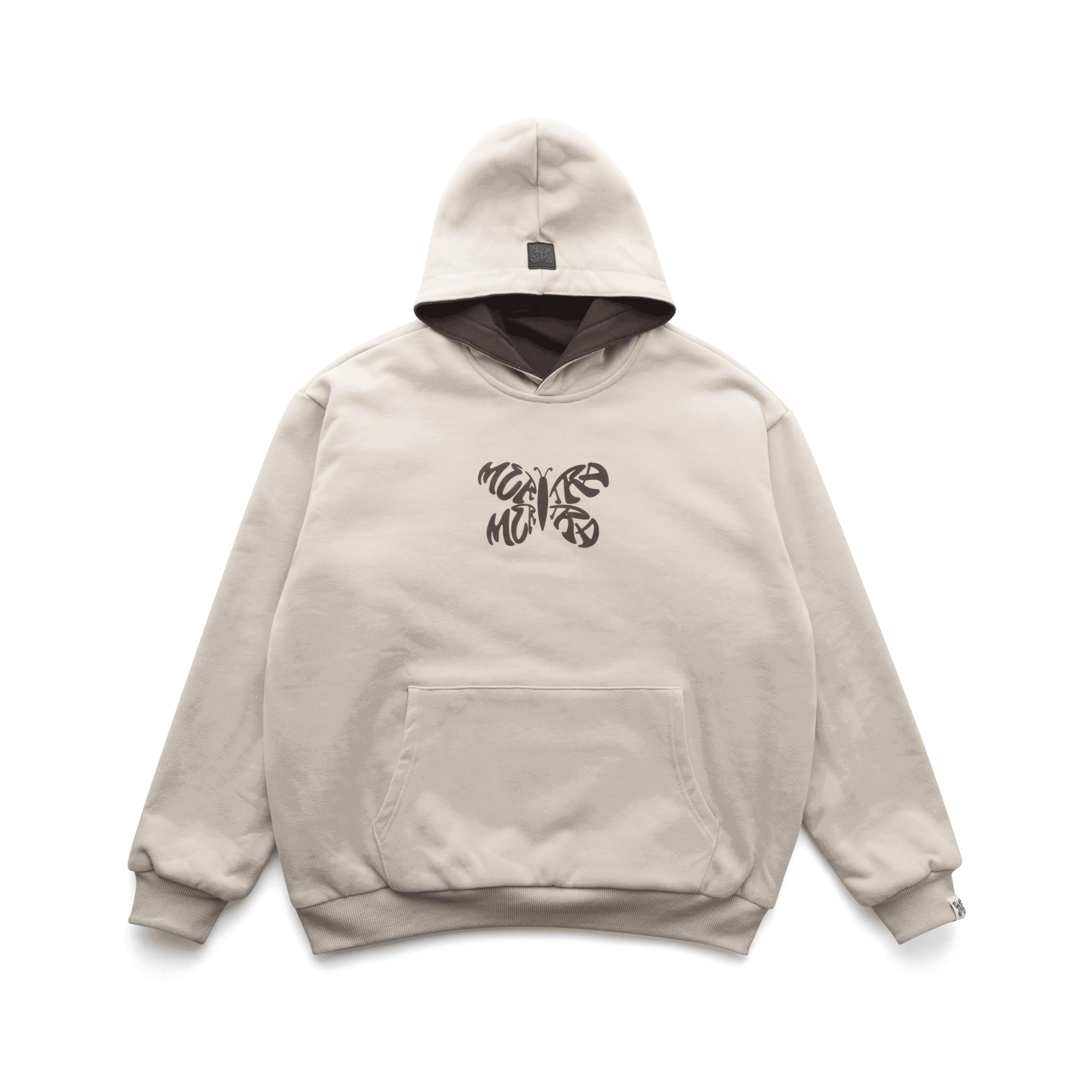 Reversible Logo Hood (Charcoal Sage)