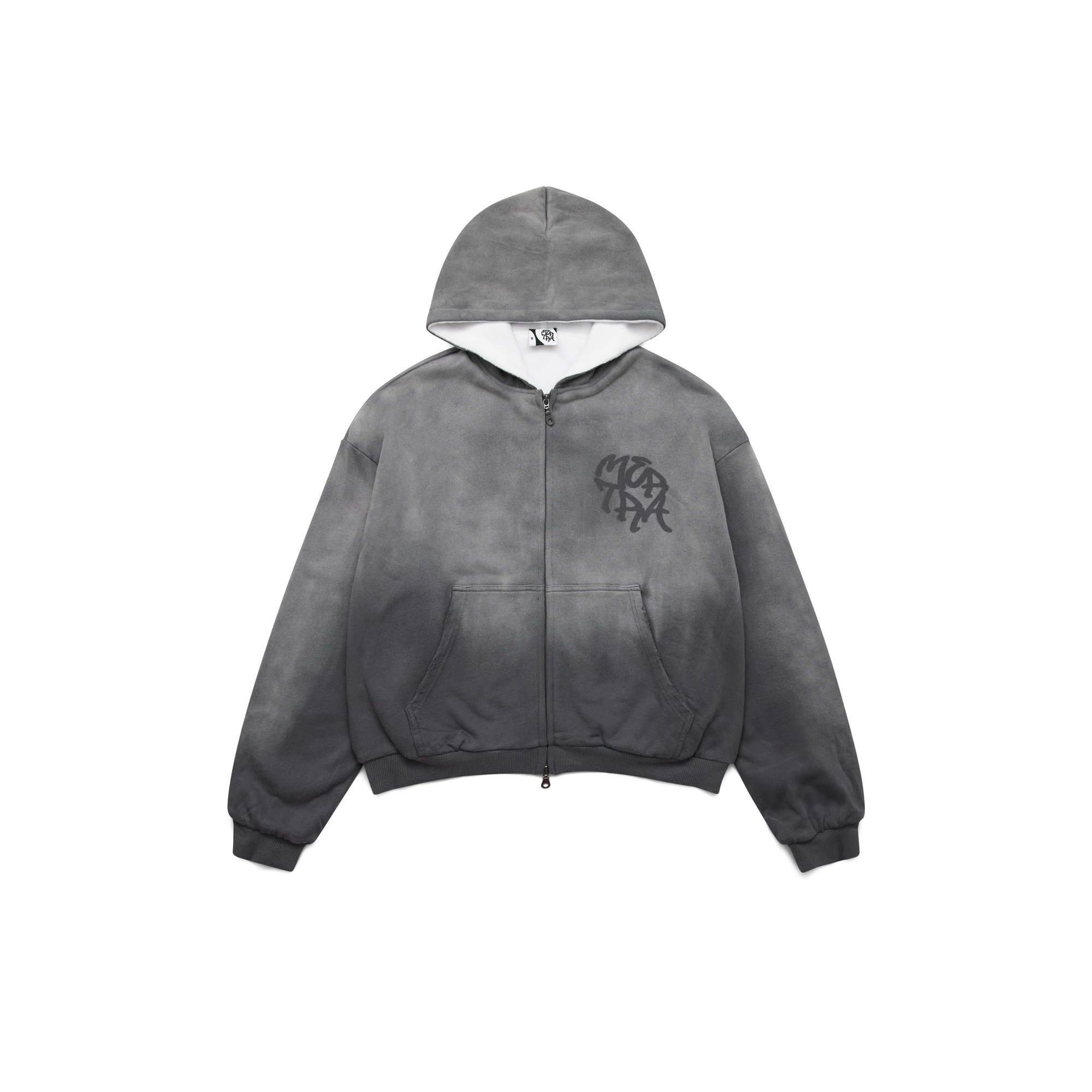Fleece Lined Hood (Grey)