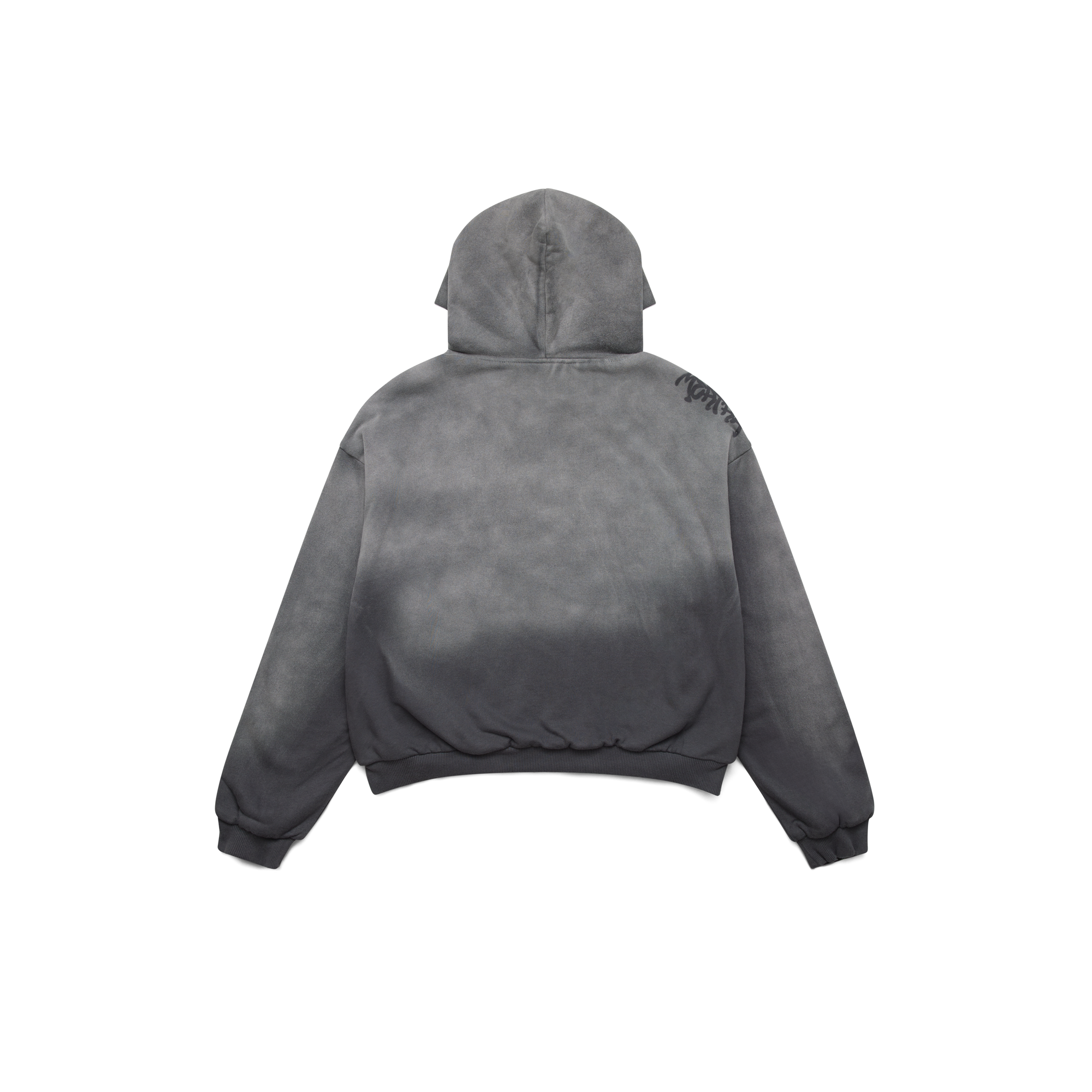 Fleece Lined Hood (Grey)