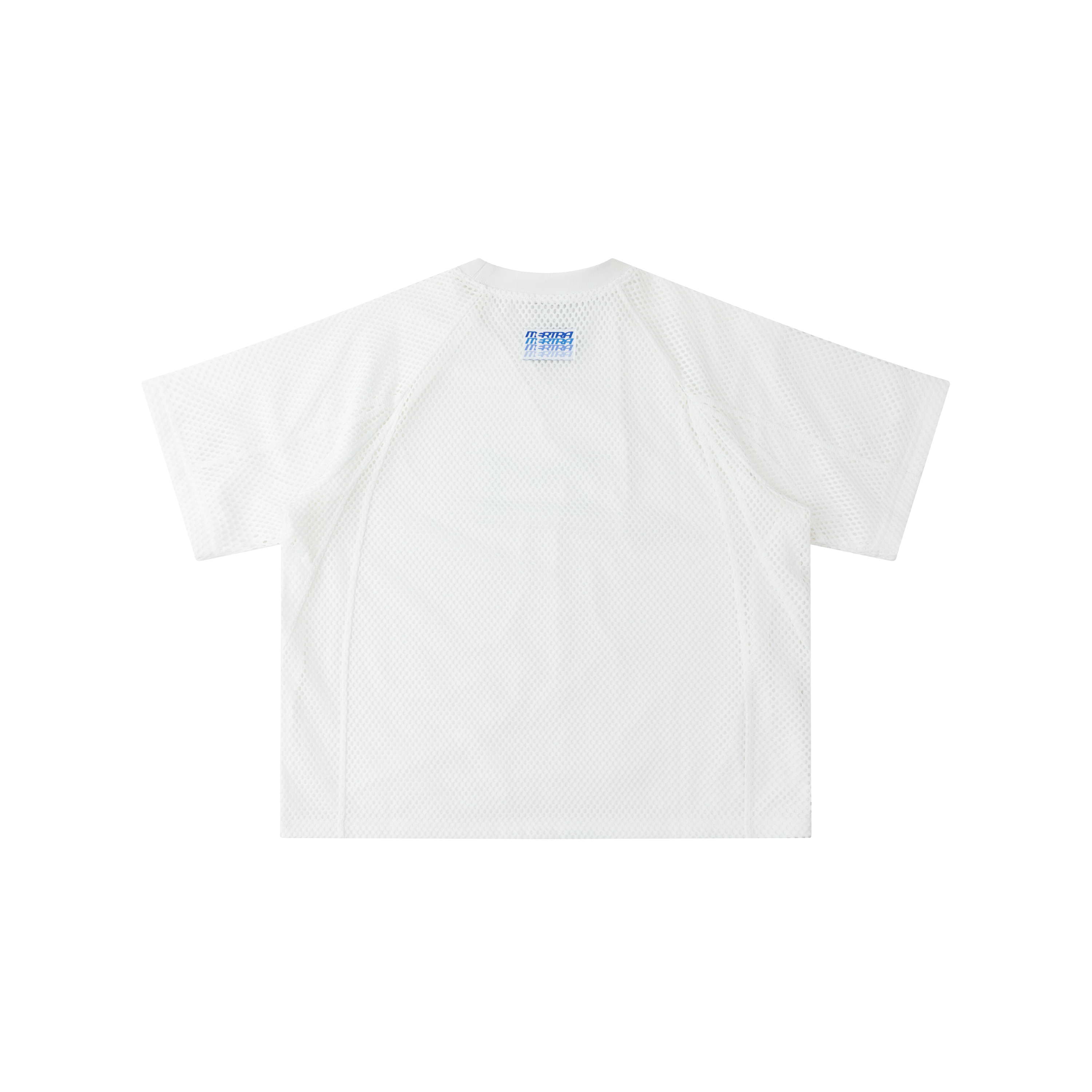 Layered Mesh Jersey (White)