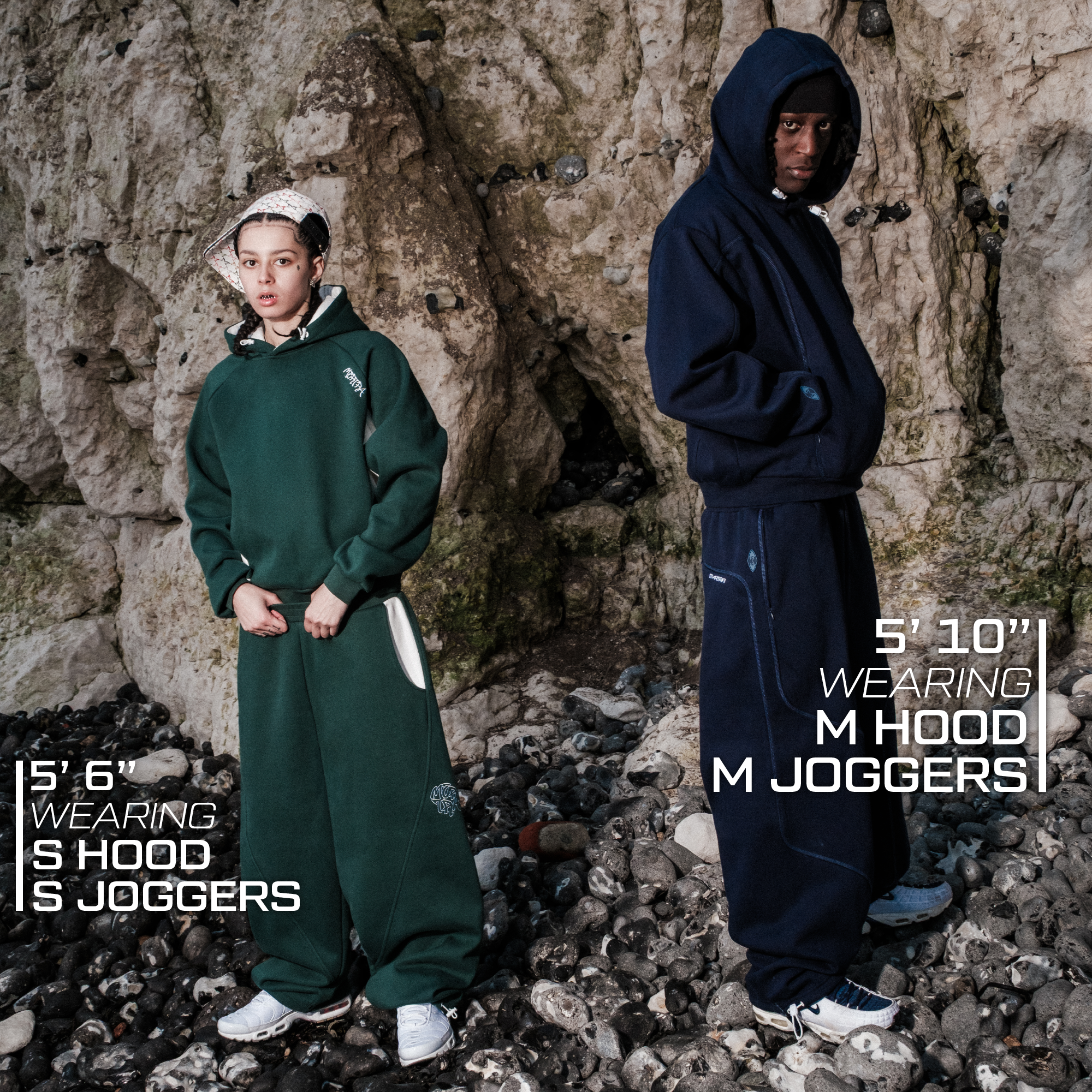 Bigstep Hood (Green / White)