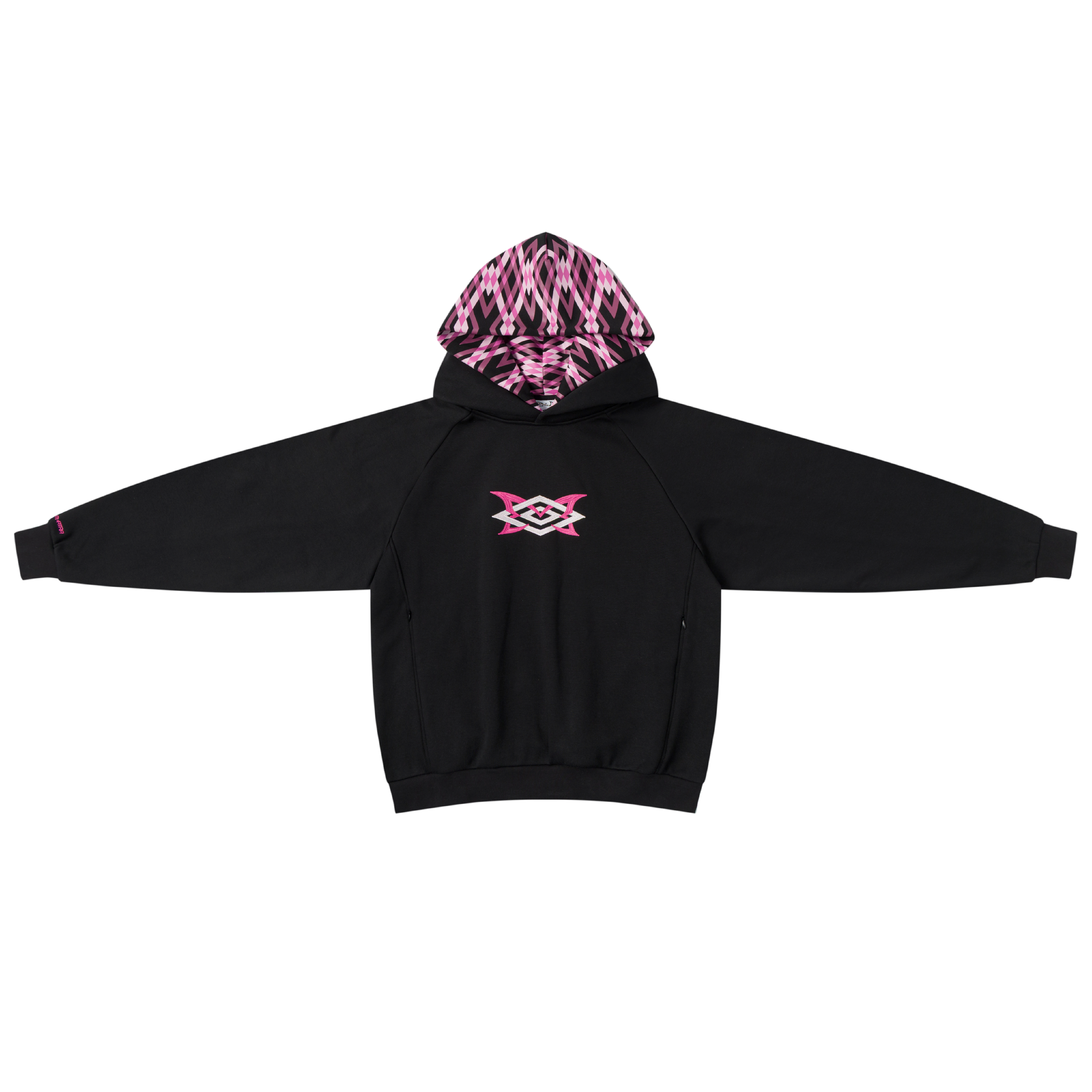 MERTRA x Umbro Warm Up Hood (Black/Pink)