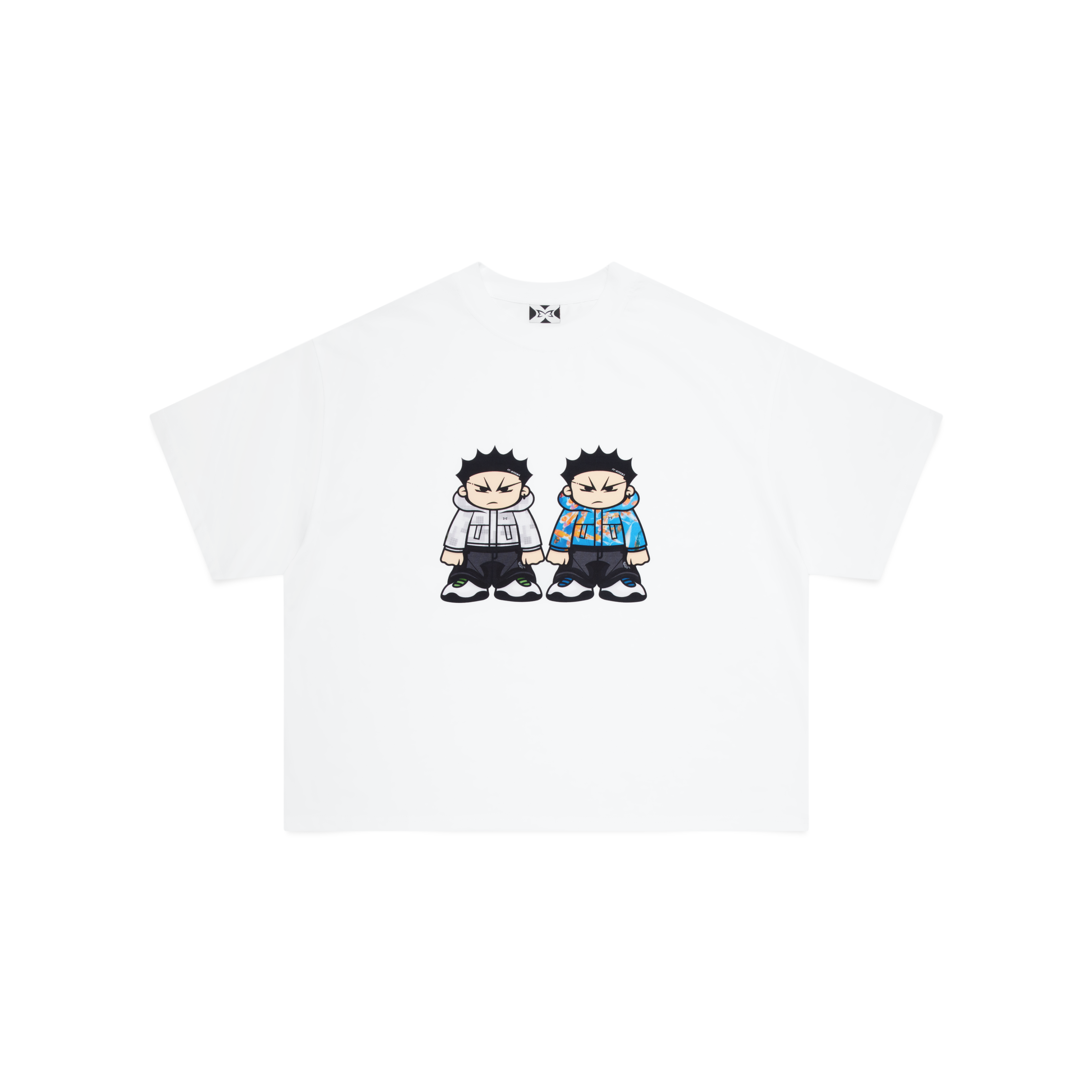 Mascot Tee (Patchwork / Koi)