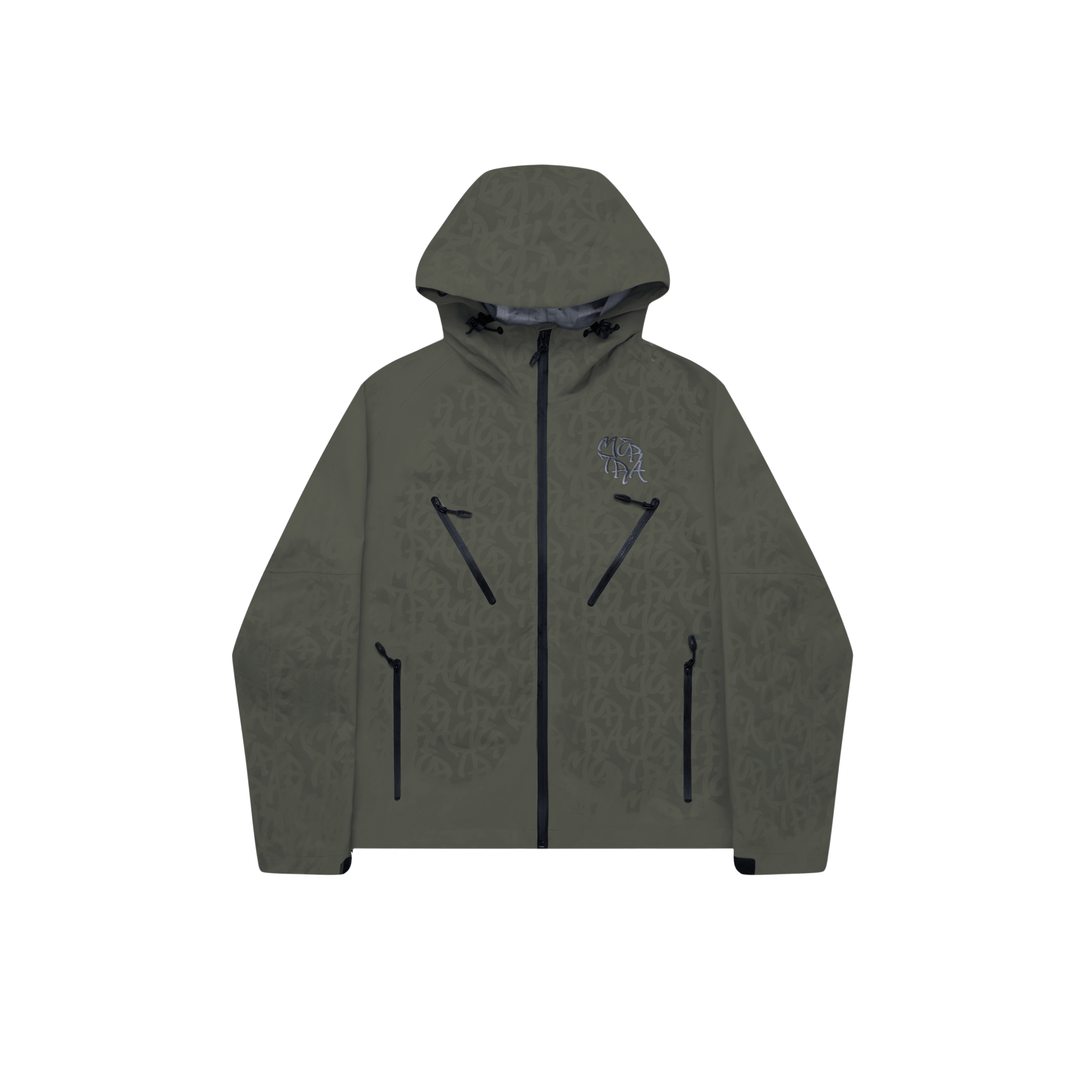 Monogram Shell Jacket (Green)