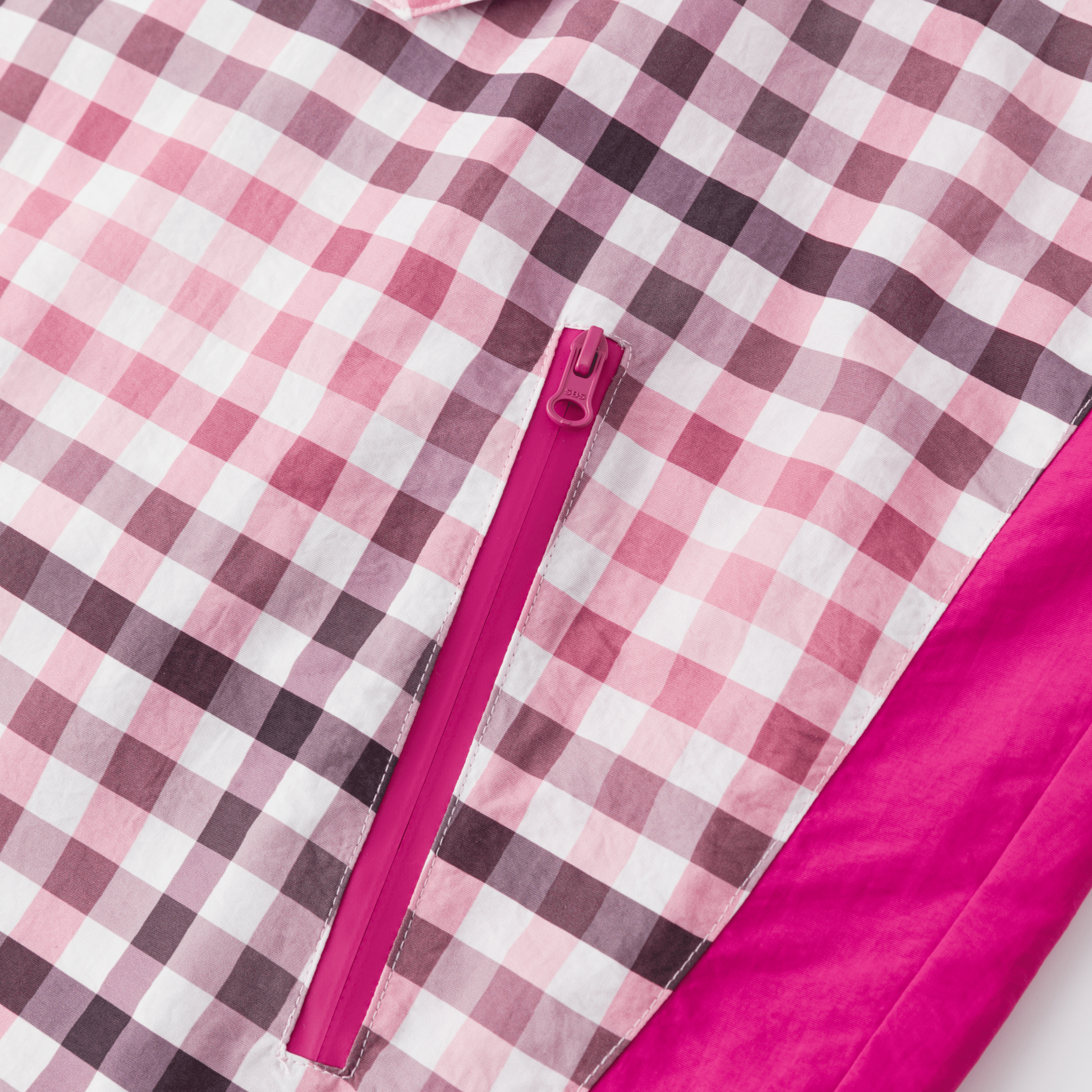 Plaid Softshell (Pink / White)