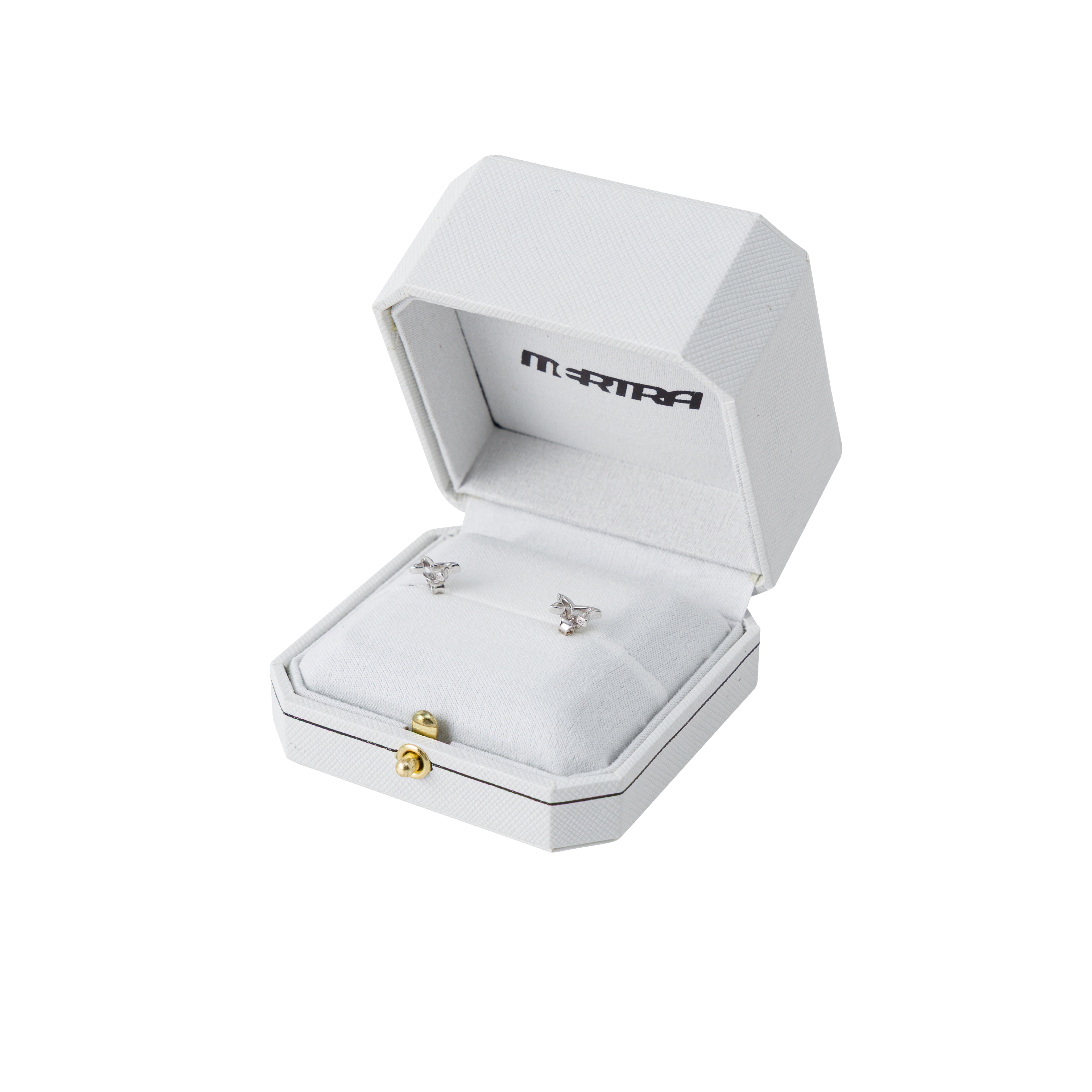 Logo Stud Earrings (Silver)