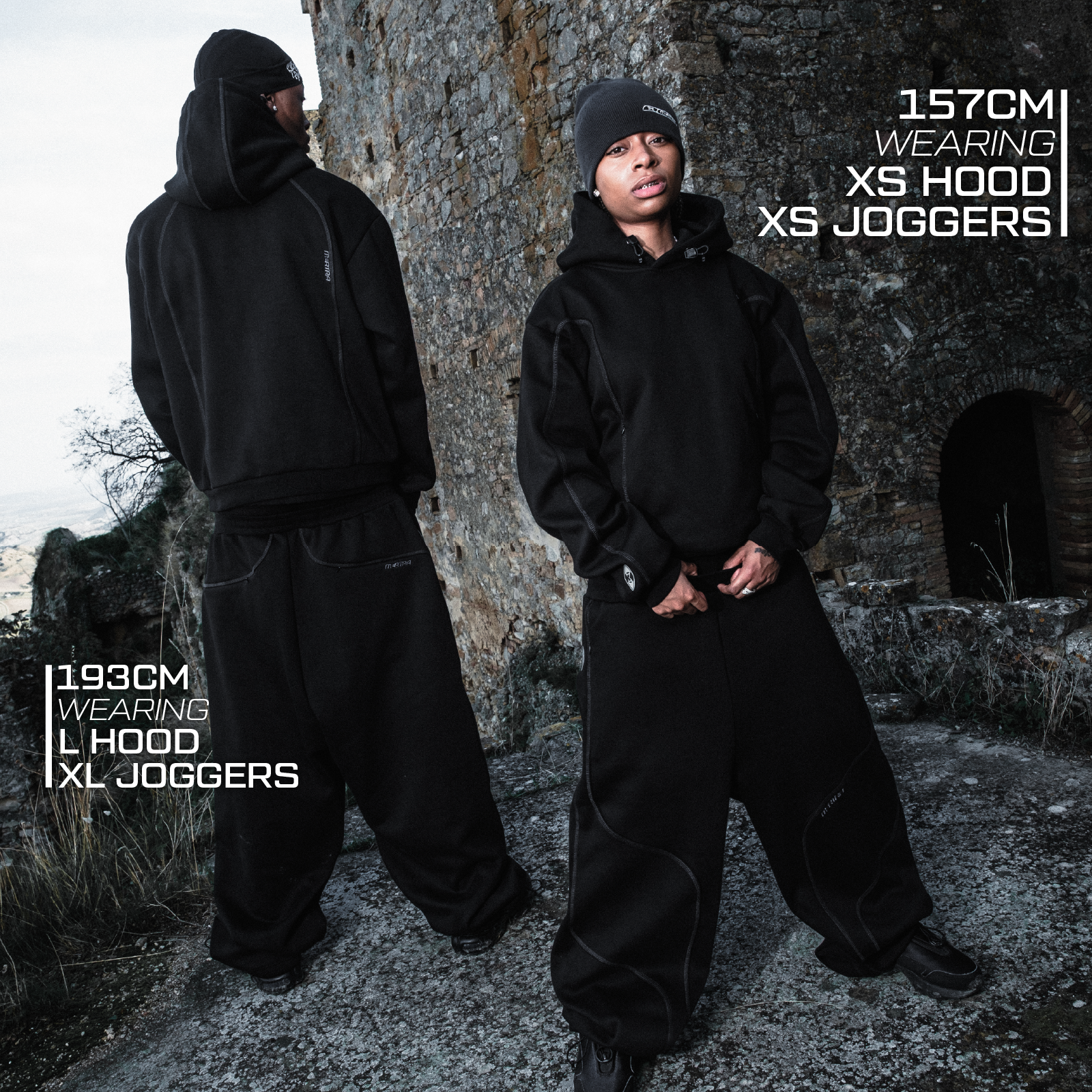 Glide Joggers (Black)