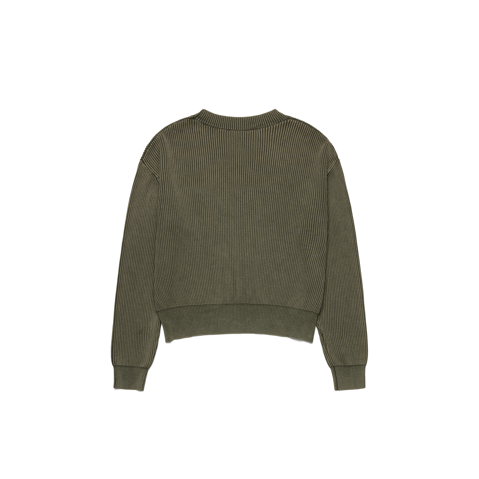 Waffle Knit (Washed Green)
