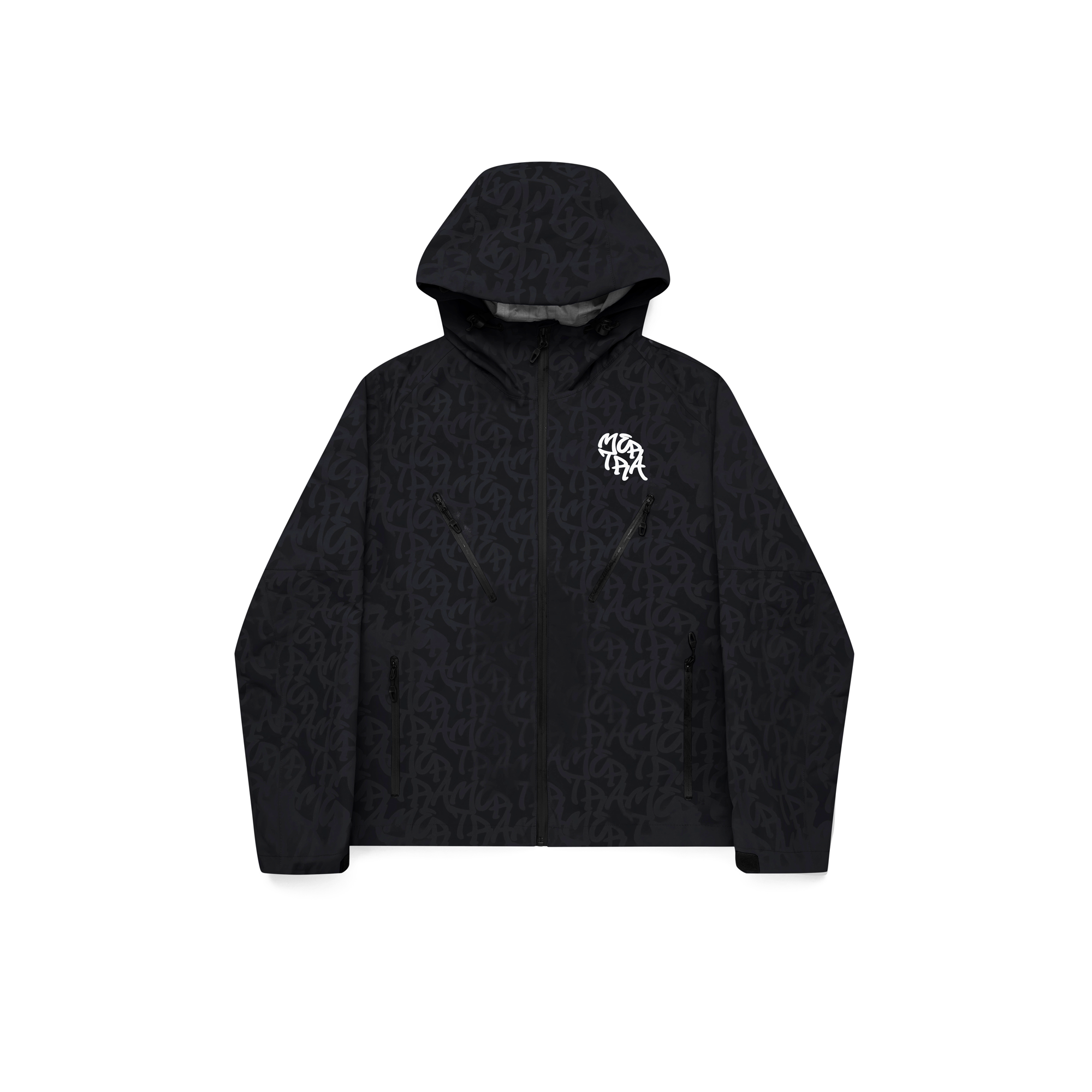 Monogram Shell Jacket (Black)