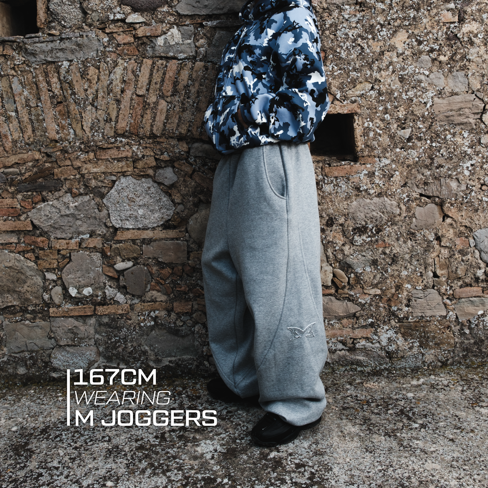 Dual Panel Joggers (Grey)