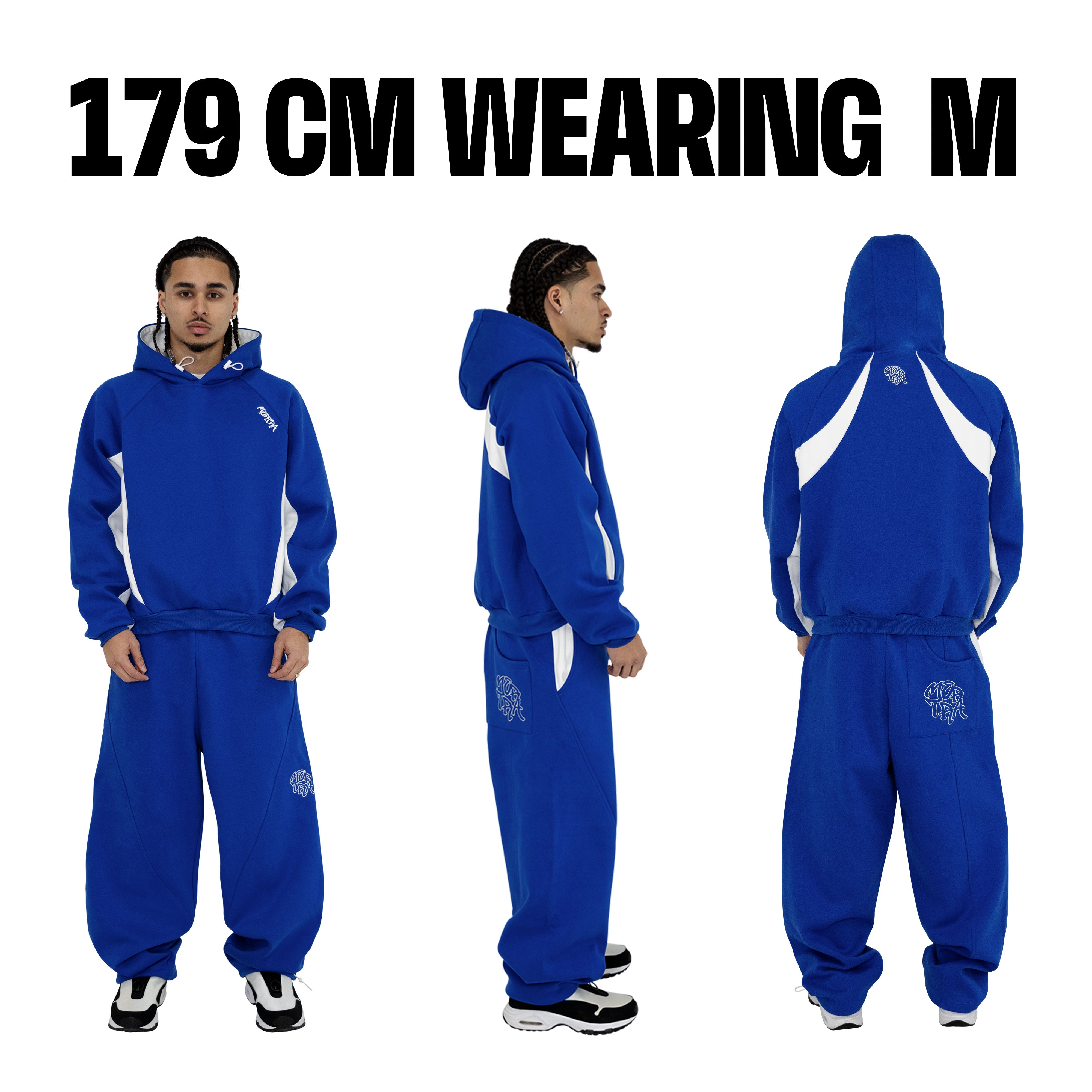 Bigstep Joggers (Blue / White)