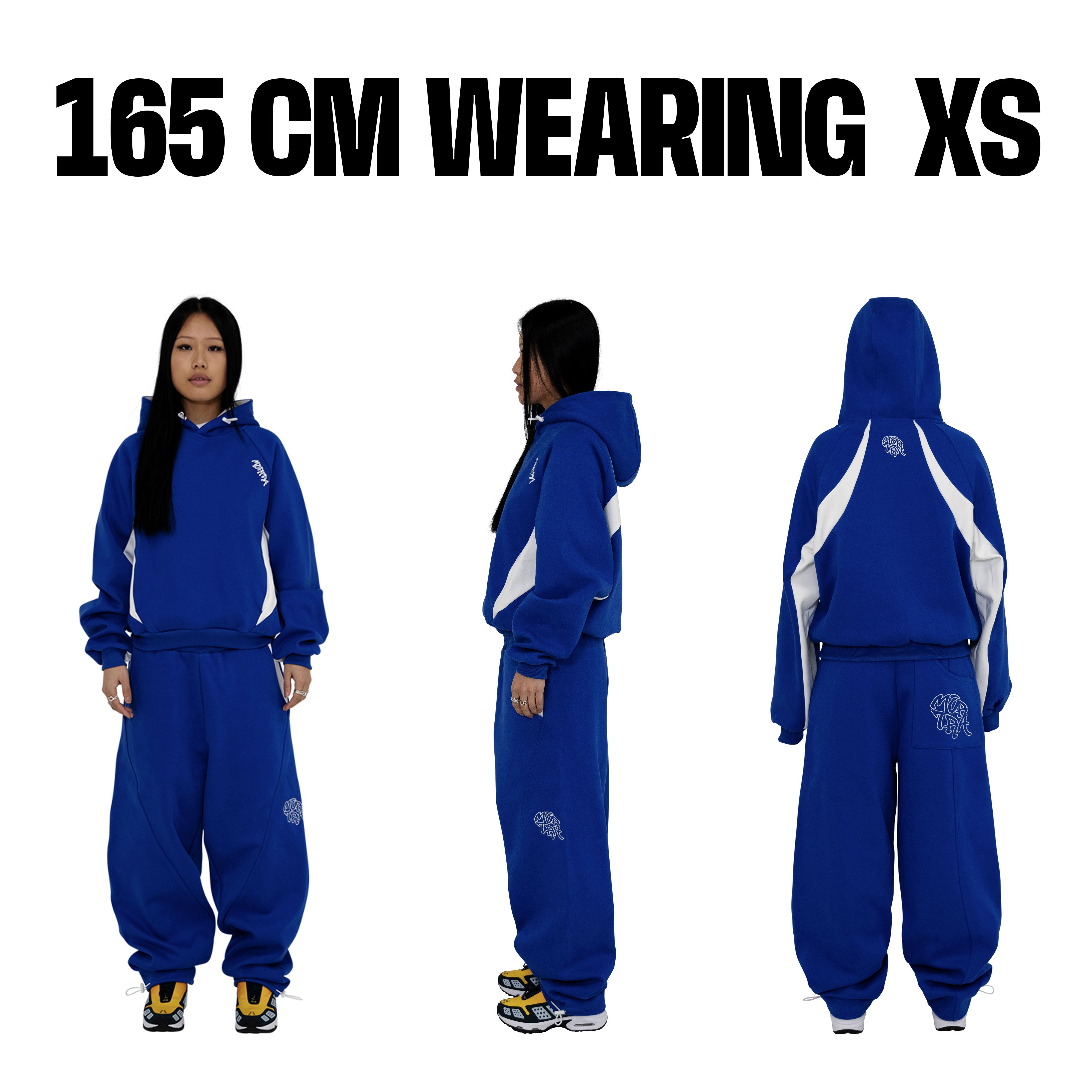 Bigstep Hood (Blue / White)