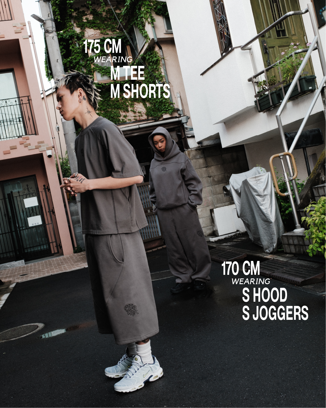 Bigstep Shorts (Charcoal)