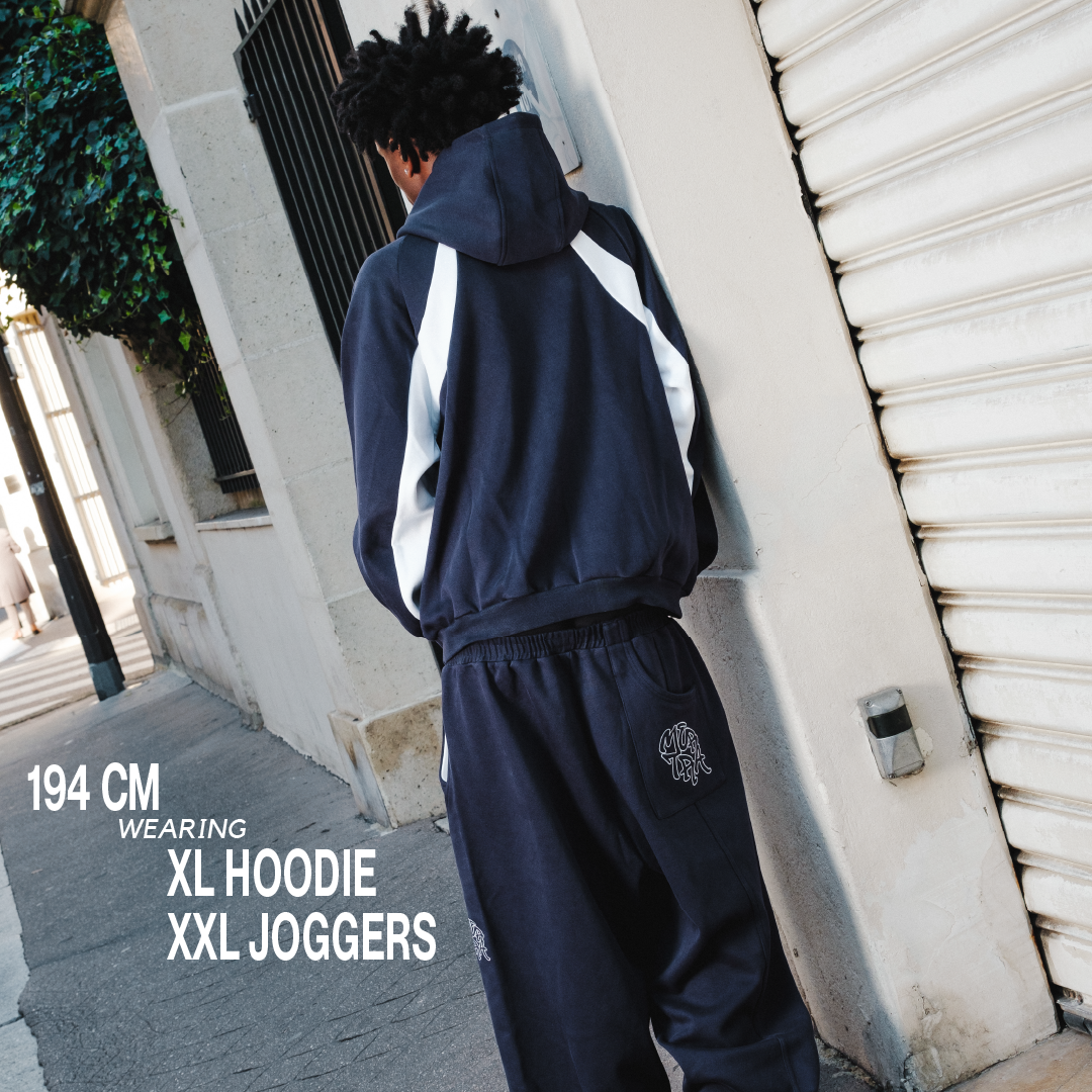 Bigstep Joggers (Navy / White)