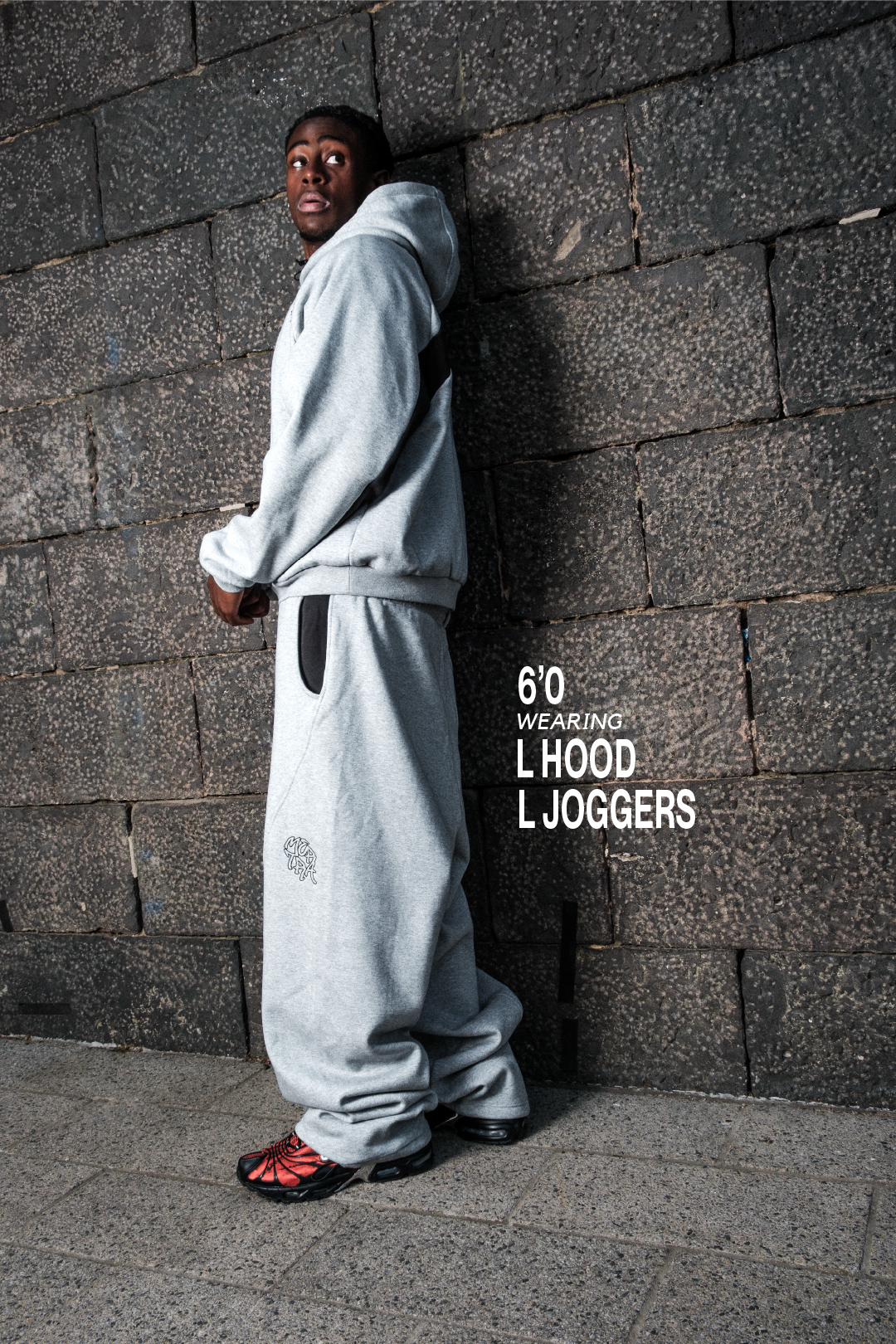 Bigstep Hood (Grey / Black)