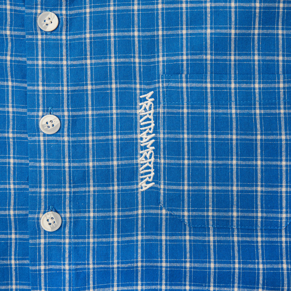 Plaid Shirt (Lapis)