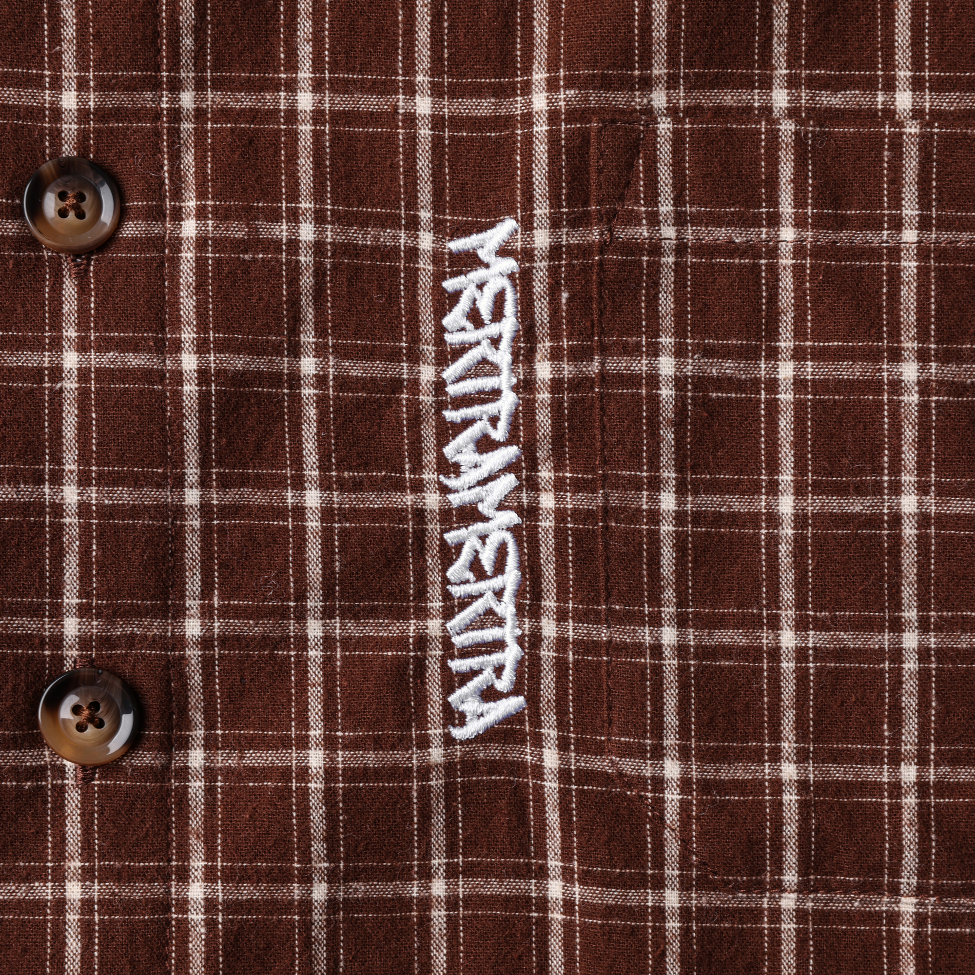 Plaid Shirt (Brown)